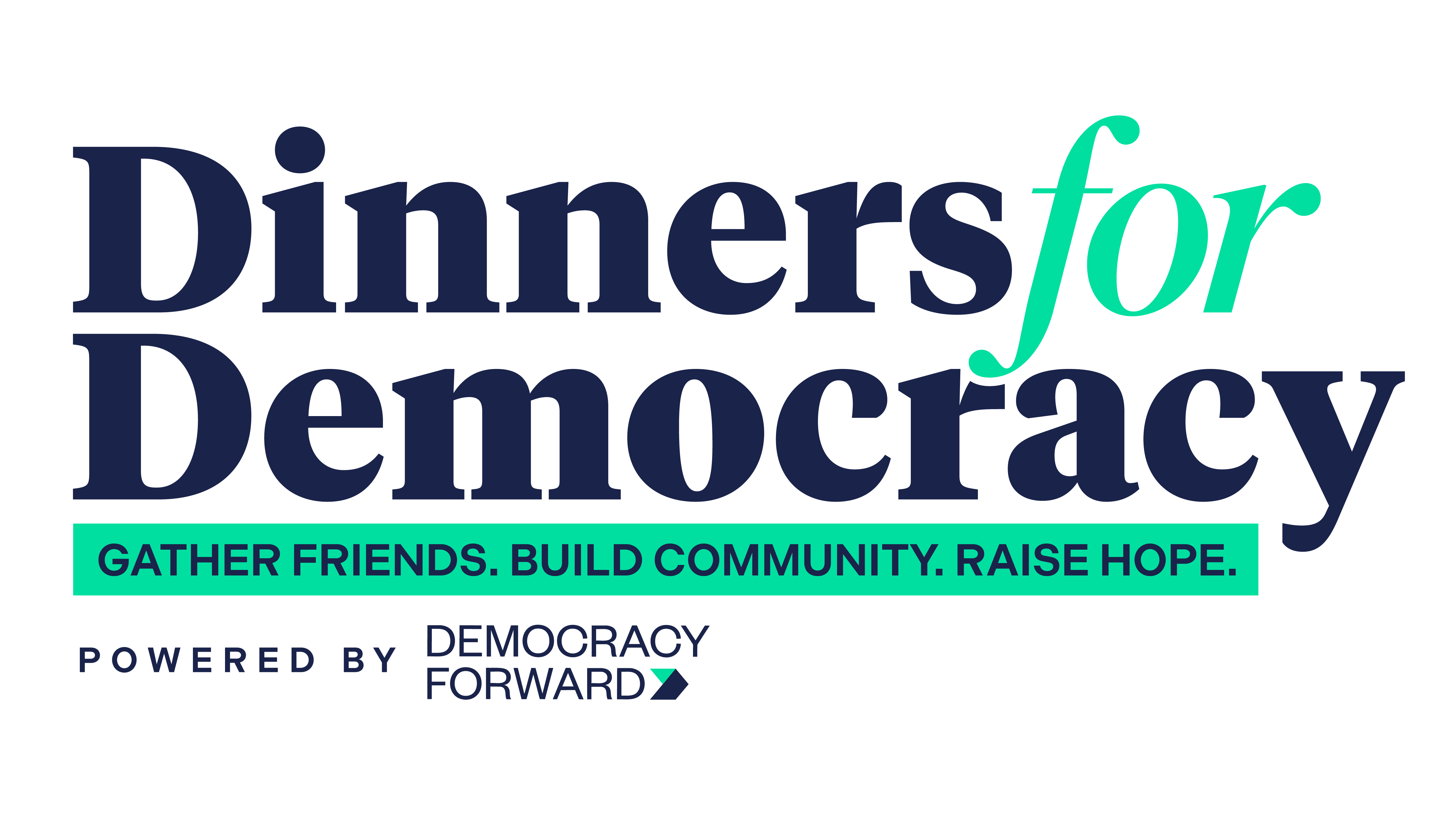 Dinner for Democracy Logo