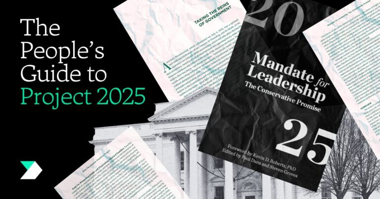 The People’s Guide to Project 2025